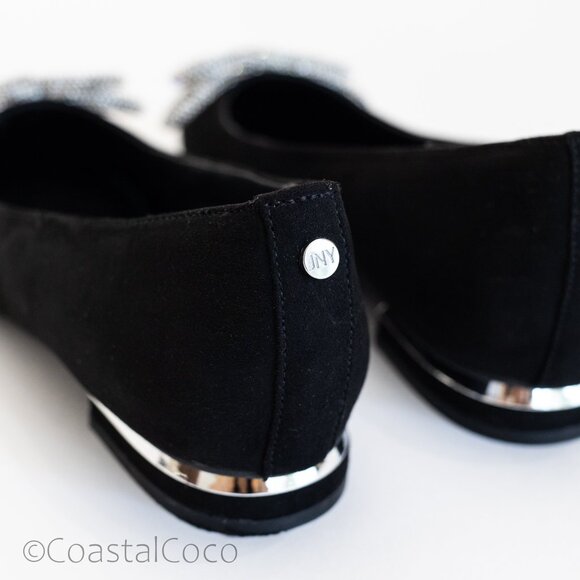 Jones New York Women's Quinnie Pointed Toe Suede Flats 7.5 Dress Office Preppy - Picture 7 of 11